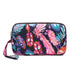 Fashion Flower Print Wallet For Women Three Layer High-capacity Mobile Phone Bag Portable Handheld Bag Mini Key Bag Clutch Bag